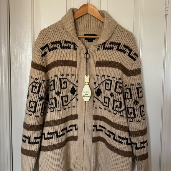 Pendleton Sweaters - The Original Westerley “The Big Lebowski” Pendleton Sweater - Size Large